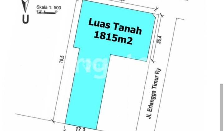 RUMAH HITUNG TANAH LOKASI STRATEGIS DI SEGITIGA EMAS SEMARANG 2