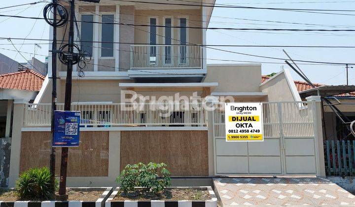 RUMAH BARU GRESS 2 LT DI JL BARATA JAYA SURABAYA 1