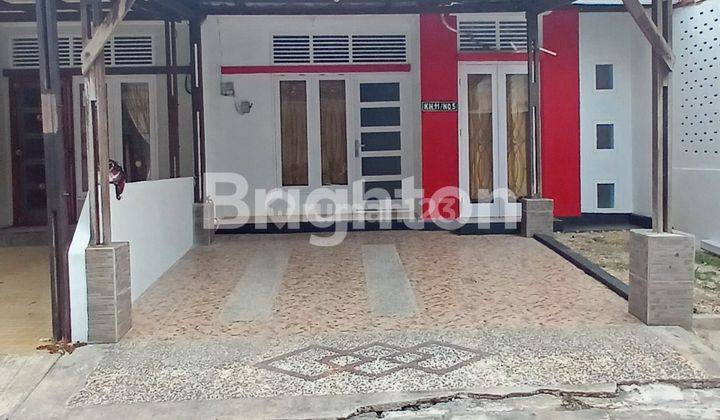 RUMAH MINIMALIS SIAP HUNI BARU SELESAI RENOVASI DI PERUMAHAN WIKA 1