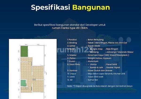 Rumah Di Depok Siap Huni Dekat Stasiun Lama, Dekat Tol Desari 2