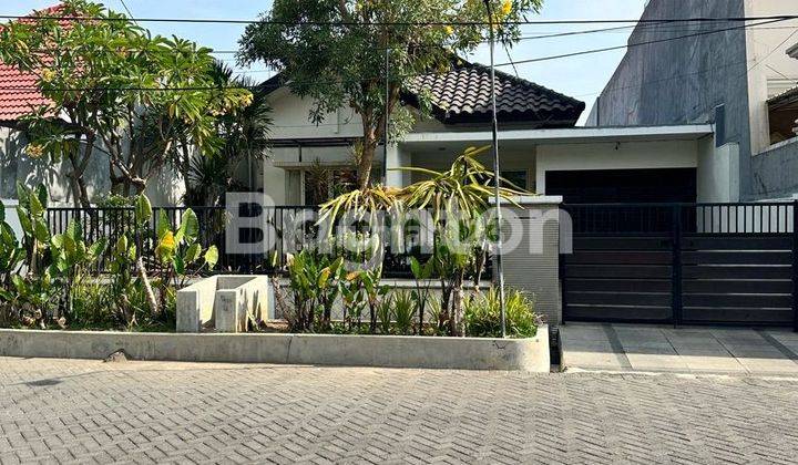 RUMAH ASRI DAN SIAP HUNI DI KLAMPIS SEMOLO BARAT SURABAYA 1