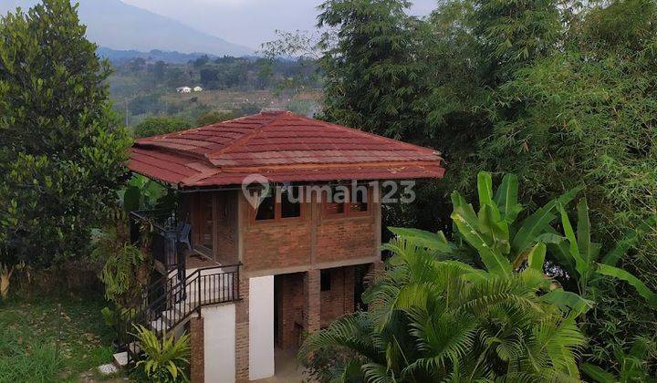 Villa dengan View Bagus Pemandangan Gunung Salak dan Pangrango @Cimandi, Bogor 2