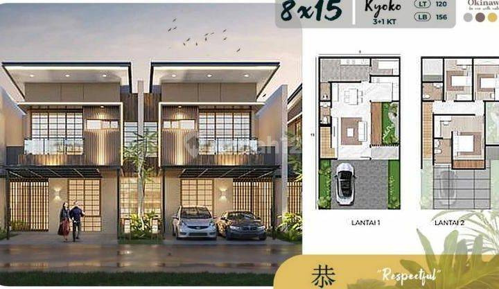 Rumah okinawa residence pik 2 1