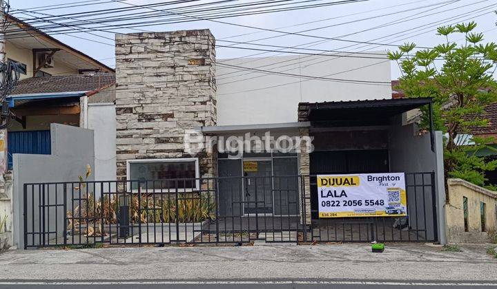 LANGKA! RUMAH KANTOR PINGGIR JALAN BESAR JAJAR BELAKANG ALILA DEKAT FAJAR INDAH 1