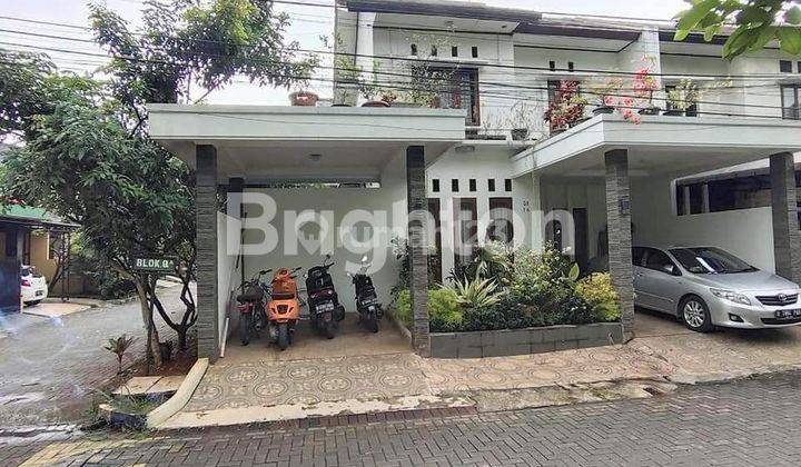 RUMAH MEWAH 2 LANTAI DGN KOLAM RENANG STRATEGIS TYPE CLUSTER DI PANCORAN MAS DEPOK 1