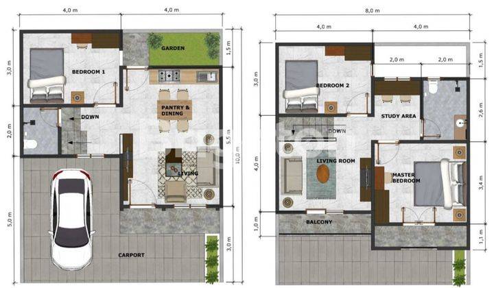 RUMAH MEWAH DAN MURAH DIPUSAT KOTA DEPOK 2