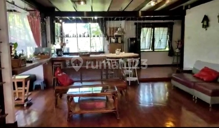 Dijual Rumah Villa Unik Full Kayu Di Graha Puspa Lembang Bandung 1
