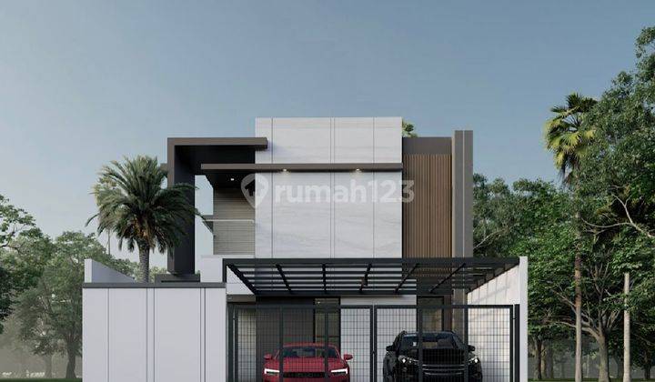 For Sale Rumah 2 Lantai Concept Modern Tropical Surabaya Timur 1