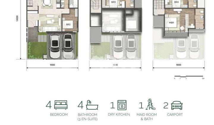 Cluster Matana Asya Jakarta Garden City JGC Cakung Jakarta Timur 2