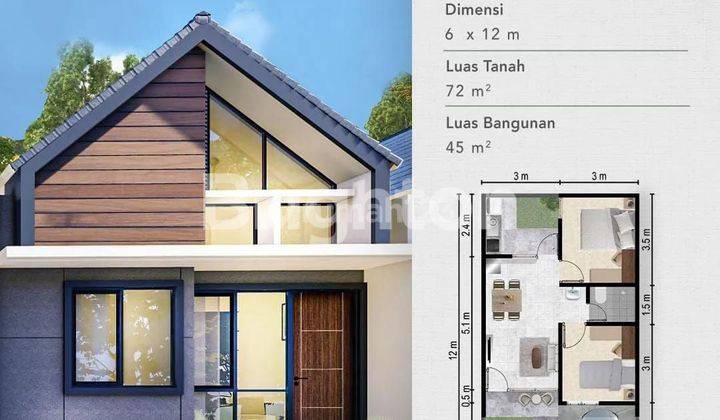 RUMAH STRATEGIS DI PUSAT SENTUL 1