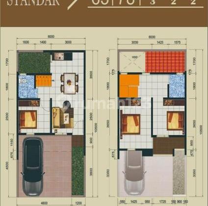 Rumah Cluster 2 Lantai di Kodau, Jatiwarna, Bekasi 2