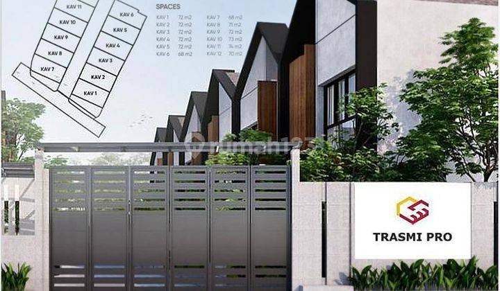 Rumah Cluster Modern 2 Lantai Dekat Tol Jatiasih, Bekasi 2