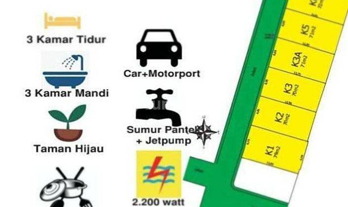 Rumah Baru 2 Lantai, Free Semua Biaya di Kranggan, Jatiraden, Jatisampurna 2