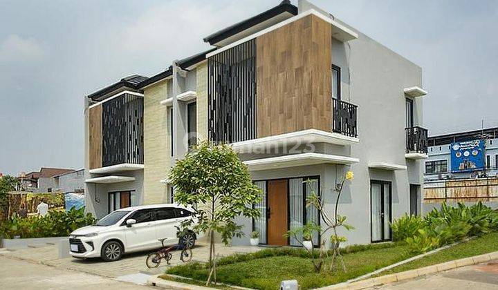 Rumah cluster mewah 2 lantai di jantung kota cibinong 1