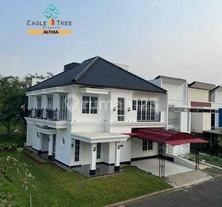 Dijual Rumah Cluster Premium Bsd city Siap Huni bangunan american classic  1