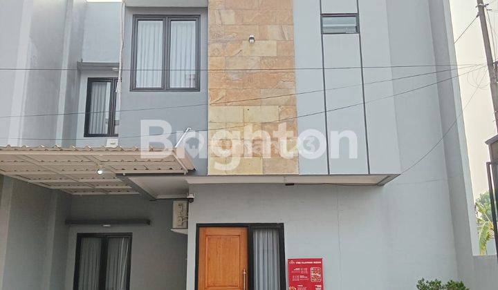 RUMAH CLUSTER BARU SIAP HUNI KOMPLIT KITCHEN SET DAN WARDROP 1