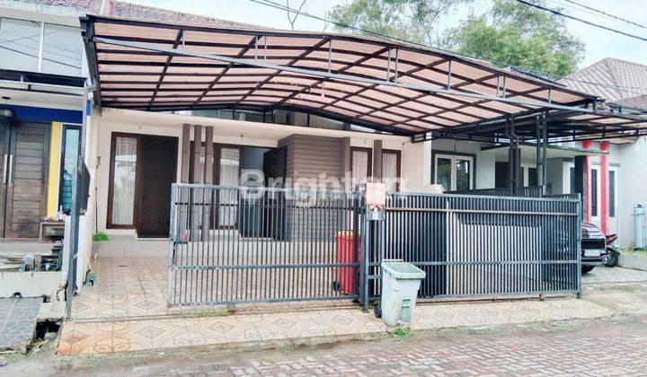 RUMAH STRATEGIS SATU LANTAI DI PERUMAHAN BUKIT DAMAI INDAH 1