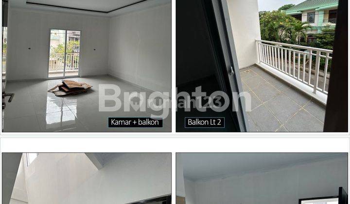 RUMAH BARU TANJUNG DUREN 3 LANTAI, LT 57, LB 168, SHM, HOKI, IMB, 4KT, 3KM, GARASI 1, JALAN 2 MOBIL 1