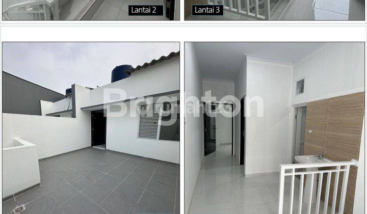 RUMAH BARU TANJUNG DUREN 3 LANTAI, LT 57, LB 168, SHM, HOKI, IMB, 4KT, 3KM, GARASI 1, JALAN 2 MOBIL 2