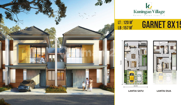 Rumah Pik 2.Kuningan Village Ukuran 8x15 Meter2