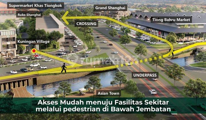 Rumah Pik 2. Kuningan Village Type Jade Ukuran 10x25 Meter2