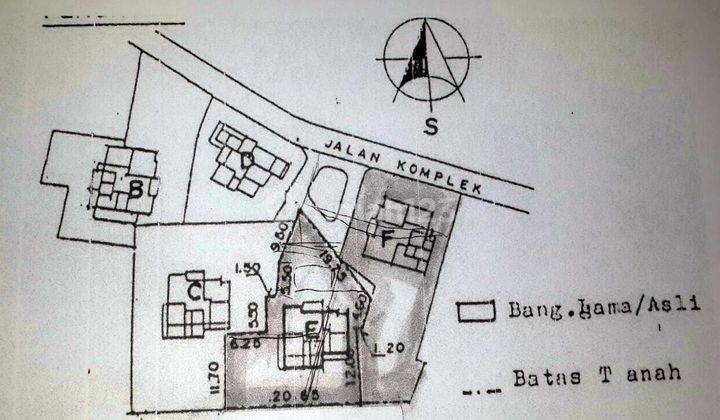 TANAH BENTUK GENTONG EMAS LOKASI STRATEGIS SEBELAH NHI 2