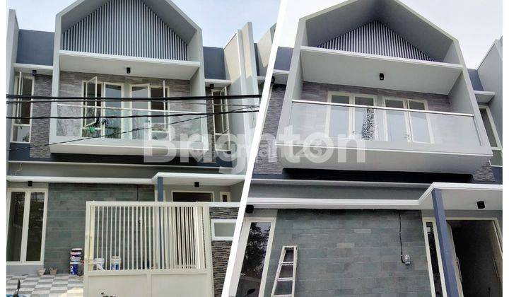 RUMAH GRESS 2 LT SCANDINAVIAN DI MANYAR TIRTOMOYO SURABAYA 1