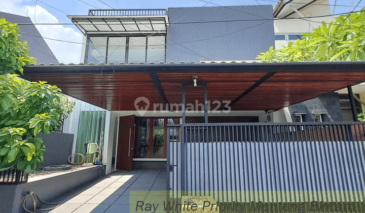 A Newly Renovated Modern House with Rooftop in Lebak Bulus, South Jakarta #HRCH 1