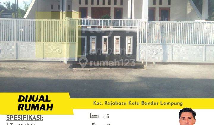 Rumah Tipe 120 di Rajabasa Kota Bandar Lampung 1