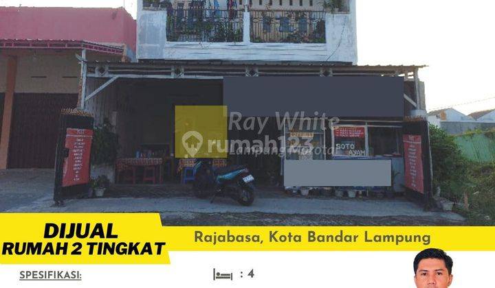 Rumah 2 Lantai di Pemukiman Rajabasa Kota Bandar Lampung 1