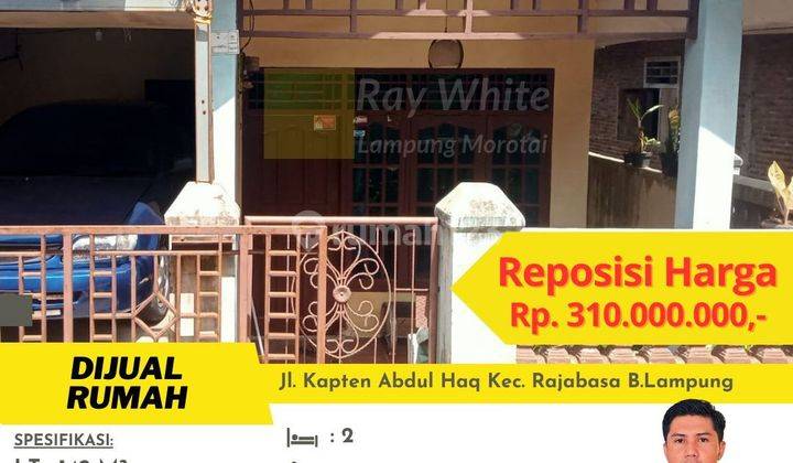 Rumah Murah Tanah 142 di Jalan Kapten Abdul Haq Rajabasa 1