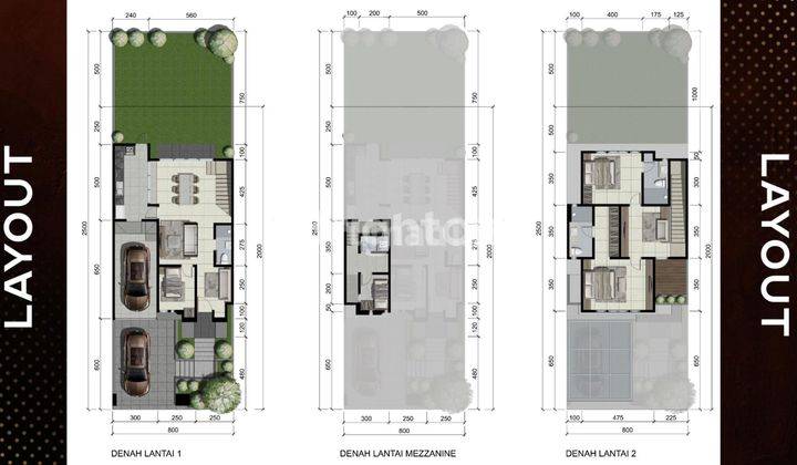 RUMAH WESTERN PARK PONDOK CANDRA RAYA GREEN RESIDENCE 2