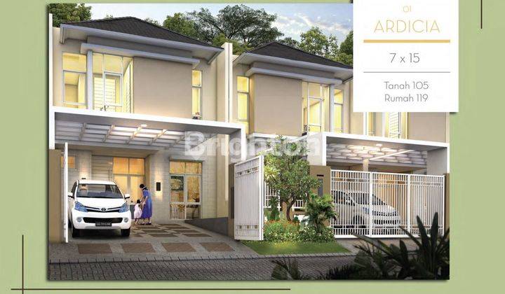 RUMAH BARU GRESS TIPE ARDICIA GRIYA GALAXY 1