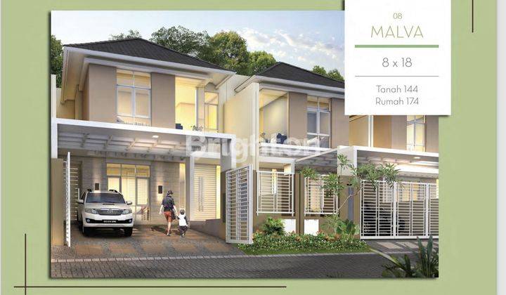 RUMAH BARU TIPE MALVA GRIYA GALAXY 1