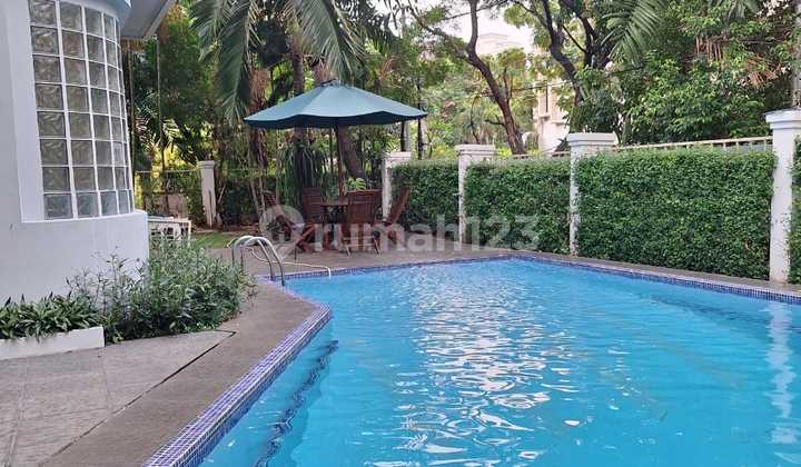 Nice House Fully Furnished with Swimming Pool In Alam Asri Pondok Indah South Jakarta