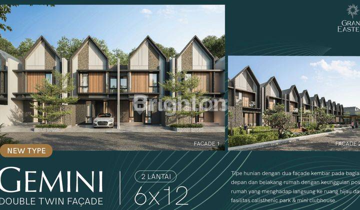 RUMAH NEW 2 LT DI GRAND EASTERN SURABAYA DEKAT MERR, OERR, SIER, ITS, PAKUWON CITY, GALAXY MALL 1