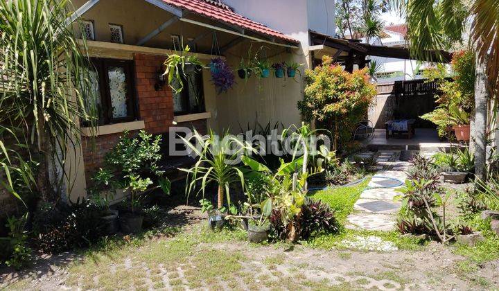 TANAH LUAS BONUS RUMAH ( MODEL COTTAGE) BERBAH DEKAT KIDFUNDS 1