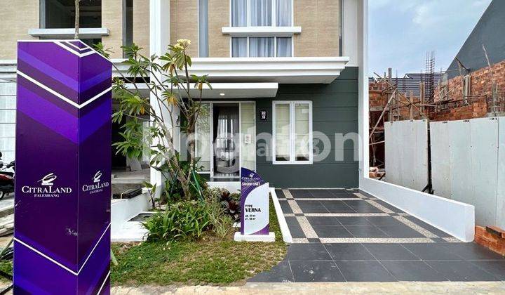 RUMAH TOWNHOUSE PREMIUM DI DALAM KOMPLEK PERUMAHAN ELITE DI KOTA PALEMBANG 1