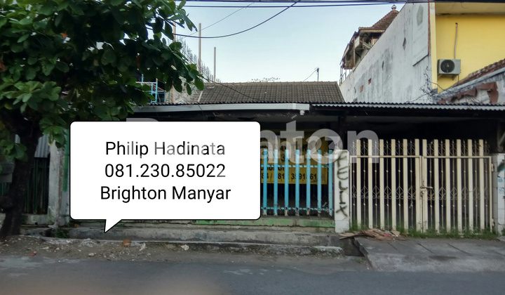 LAND HOUSE LOCATION ZERO ROAD, GOOD. FOR BUSINESS, DENSE MAIN ROAD.