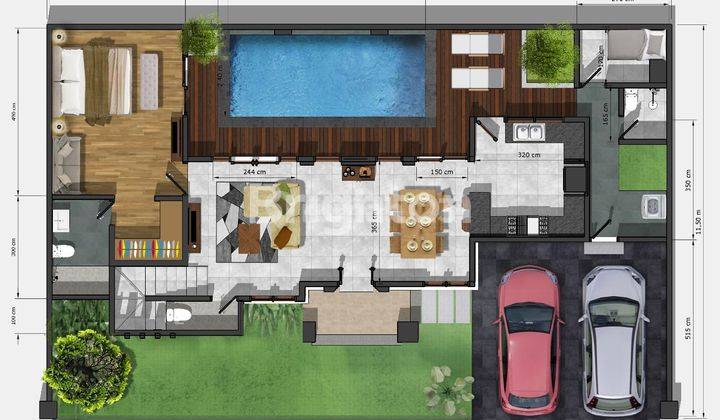 LUXURY CLUSTER RESIDENCE WITH RIVER VIEW IN DENPASAR 2