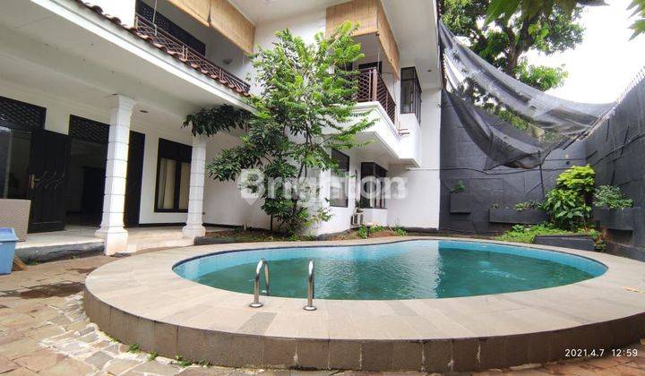 Rumah Siap Huni Lokasi Strategis Ada Pool Halaman Luas Cipete Utara Jaksel 1