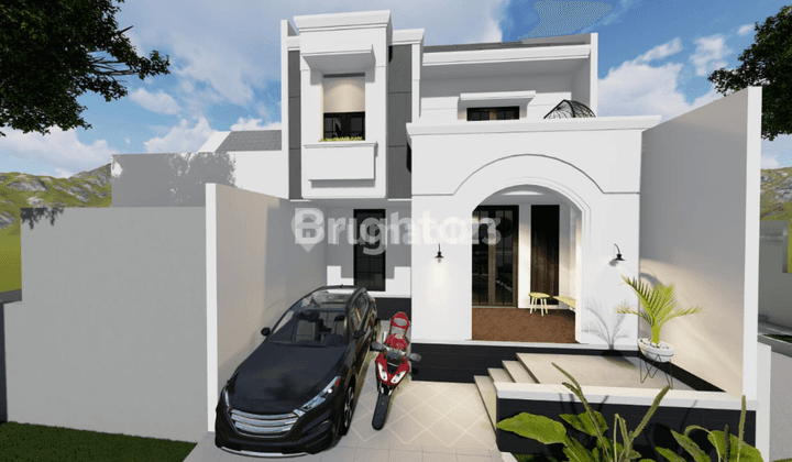 RUMAH 2 LANTAI SENDANGMULYO 1,1M TYPE MODERN ERPOPA HARGA MURAH 1