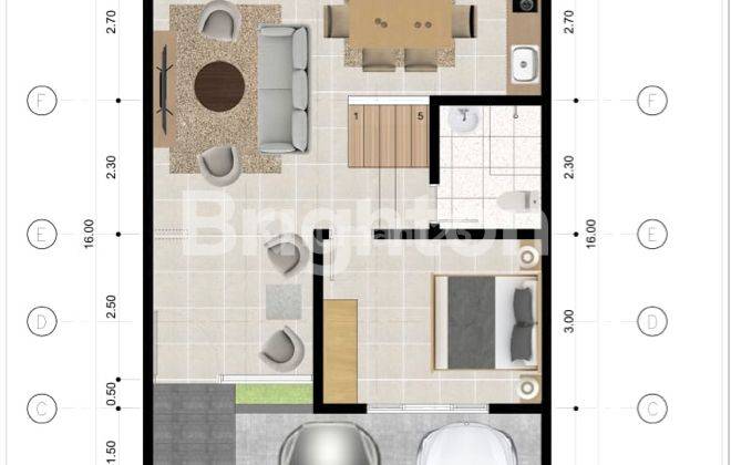 NEW Rumah Taman Mutiara Pakuwon City, Minimalis, Row Jalan Lebar 2