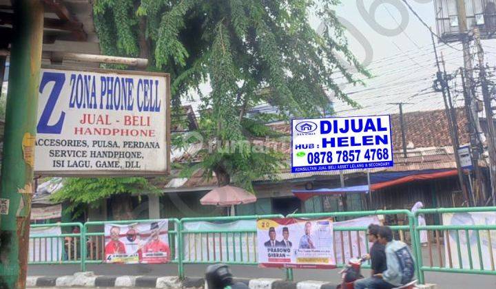 RUMAH TUA HITUNG TANAH DI PINGGIR JALAN RAYA PALMERAH 1