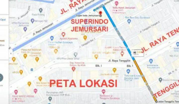 RUMAH HITUNG TANAH TERMURAH DI KENDANGSARI SELANGKAH SUPERINDO JEMURSARI 2