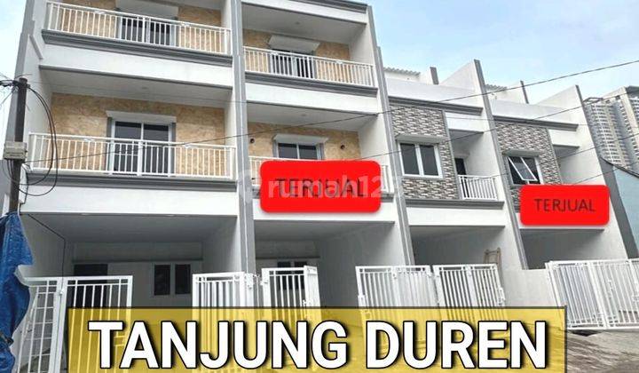 Rumah Baru Tanjung Duren, Selangkah menuju Taman Anggrek Mall, Central Park dan Neo Soho 1