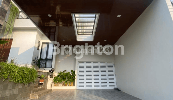 RUMAH MEWAH BANGUNAN BARU MODERN HOOK DI KOMPLEK ELITE BUKIT CINERE INDAH 2