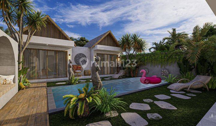 Leasehold villa project in modern architecture in Seminyak 1