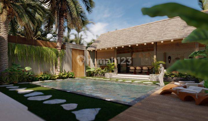 Leasehold villa project in modern architecture in Seminyak 2