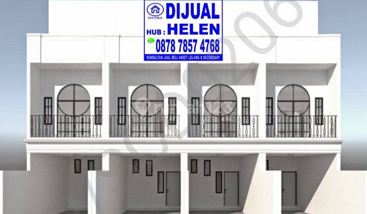 RUMAH BARU 3 LANTAI FULL SEMI FURNISHED TANJUNG DUREN JAKARTA BARAT 1